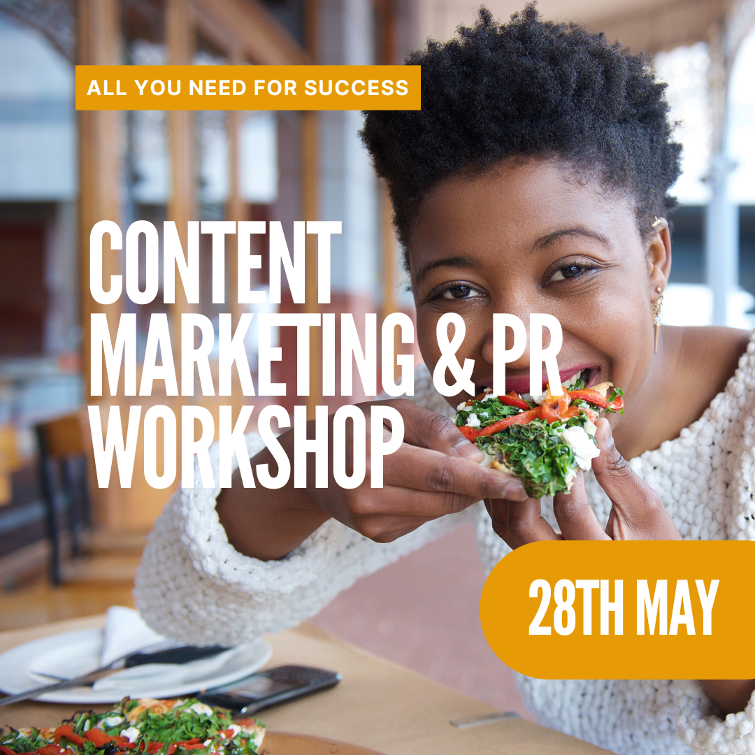 Content marketing & PR flyer